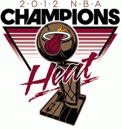 Miami Heat 2011-2012 Champion Logo 2 iron on paper